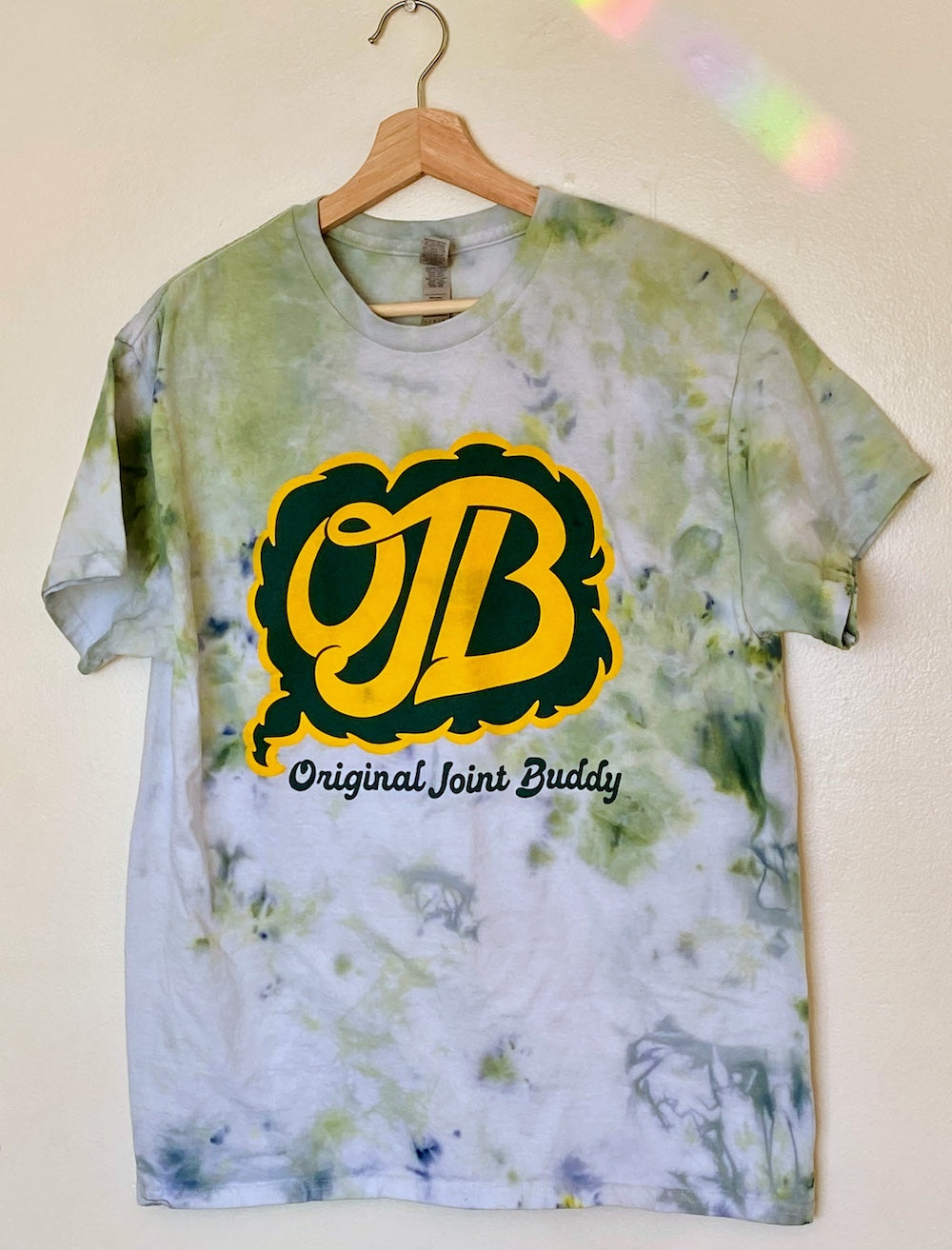 Smoke Logo Ice-dyed Tee